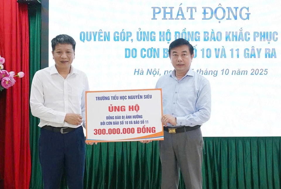 Ủng hộ đồng bào Thái Nguyên