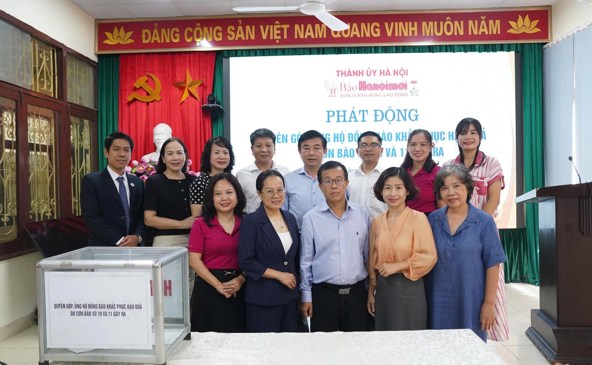 Ủng hộ đồng bào Thái Nguyên