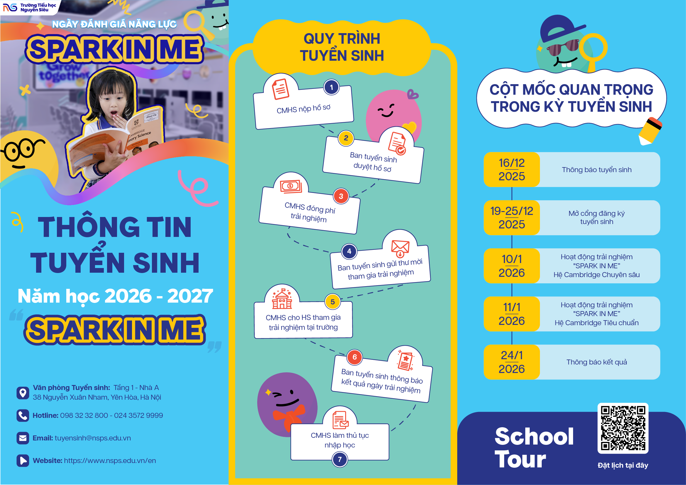 tuyển sinh lớp 1 năm học 26-27