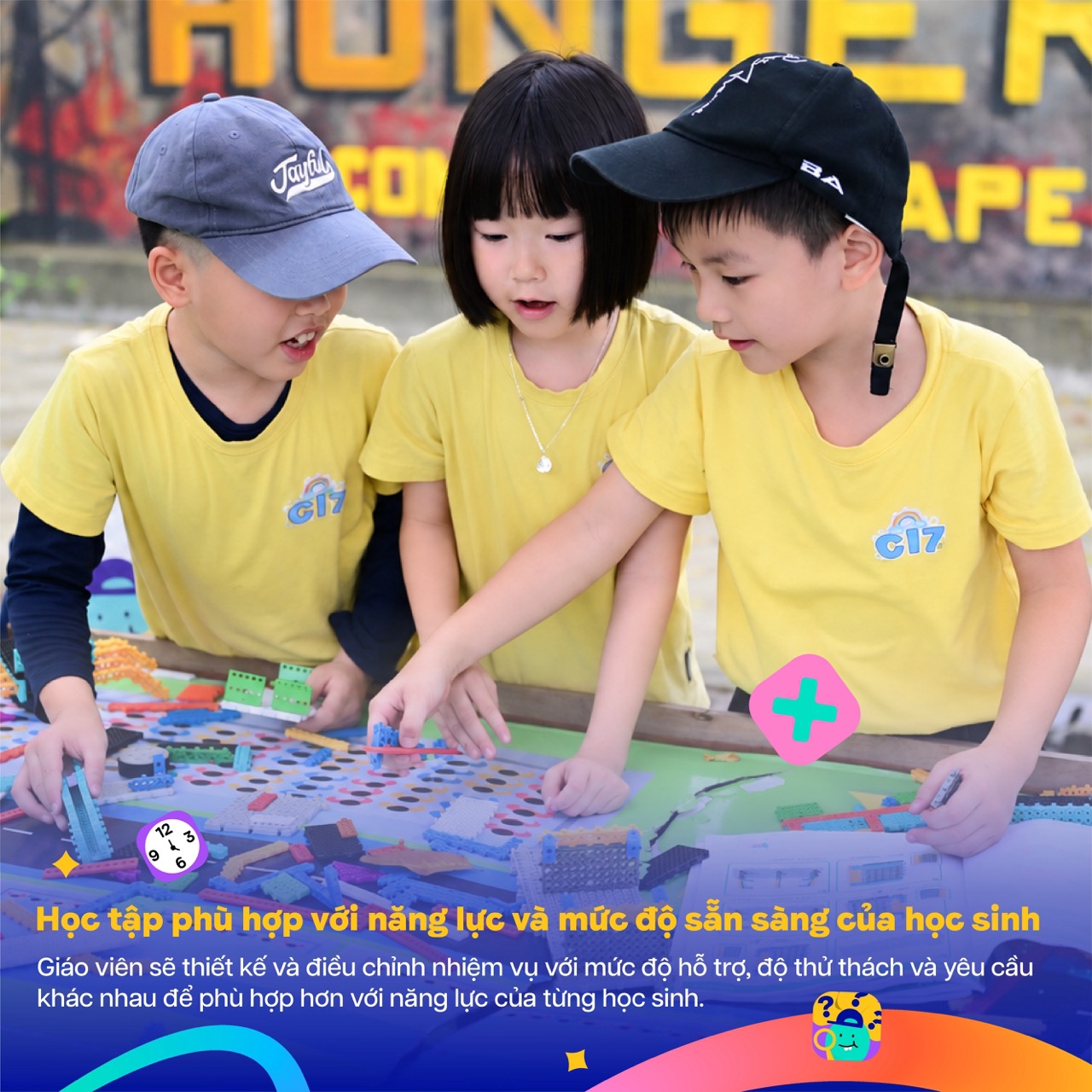 Các con được học như thế nào?